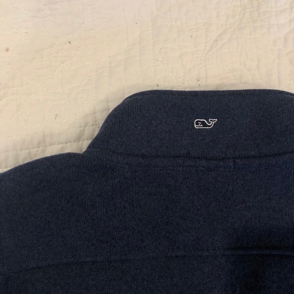 Vineyard Vines Westly Vest Women’s Large Navy - Picture 3 of 4